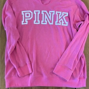 Victoria's Secret Pink Pullover with Bold Lettering